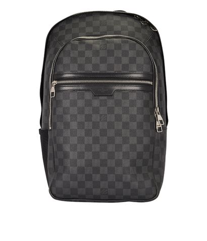 Louis Vuitton Damier Graphite Backpack, front view